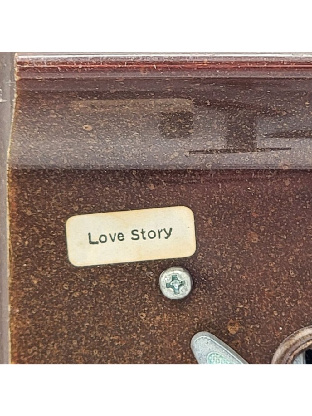 Love Story  1978 Vintage Seagull Beach Music Box Mirror - Picture 6 of 10